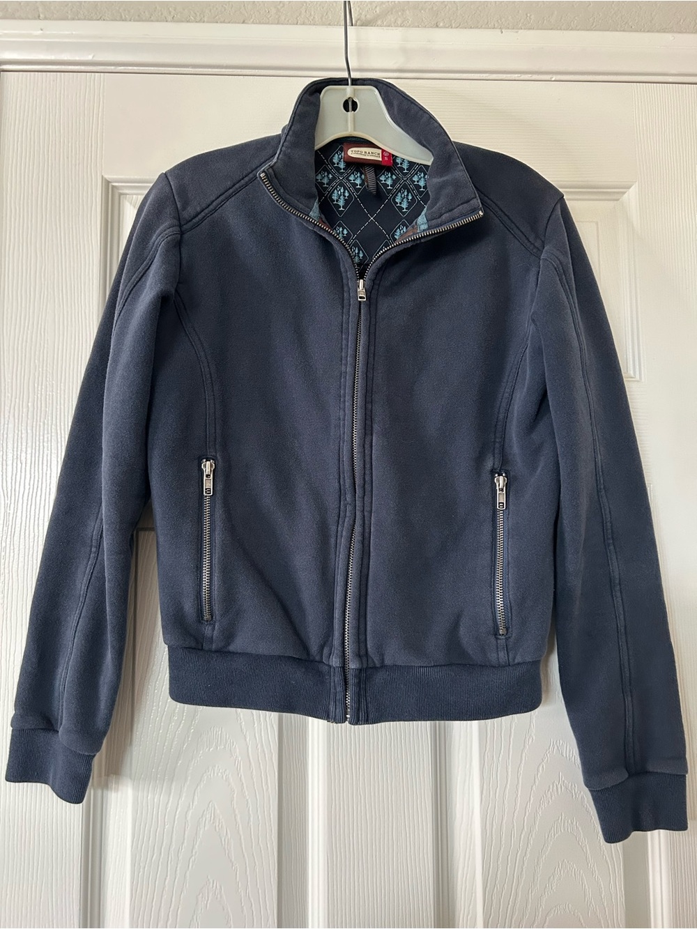 Topo Ranch Navy Zip-Up Jacket - Picture 10 of 10